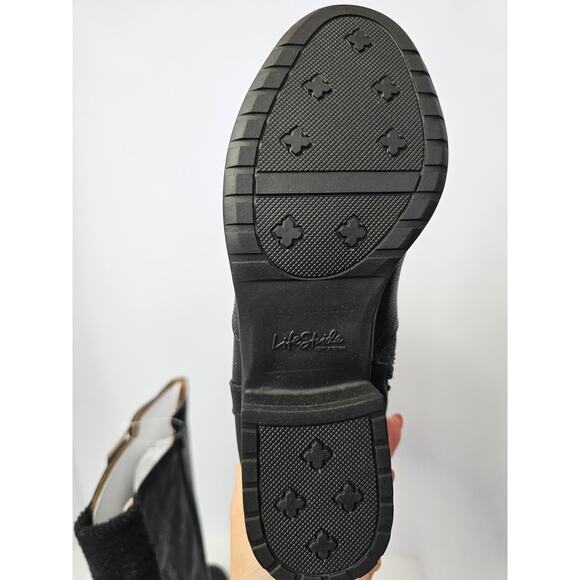 LifeStride Xtrovert Wide Calf Riding Boot Black Size 6.5M NWT AND BOX - Picture 4 of 9